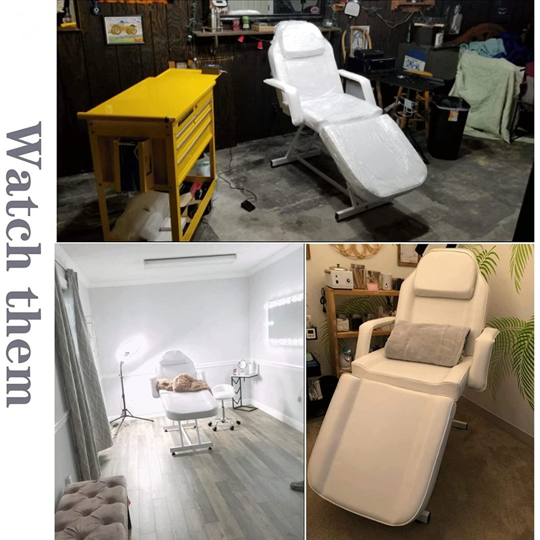 Beauty Salon Portable Adjustable Facial Massage Bed